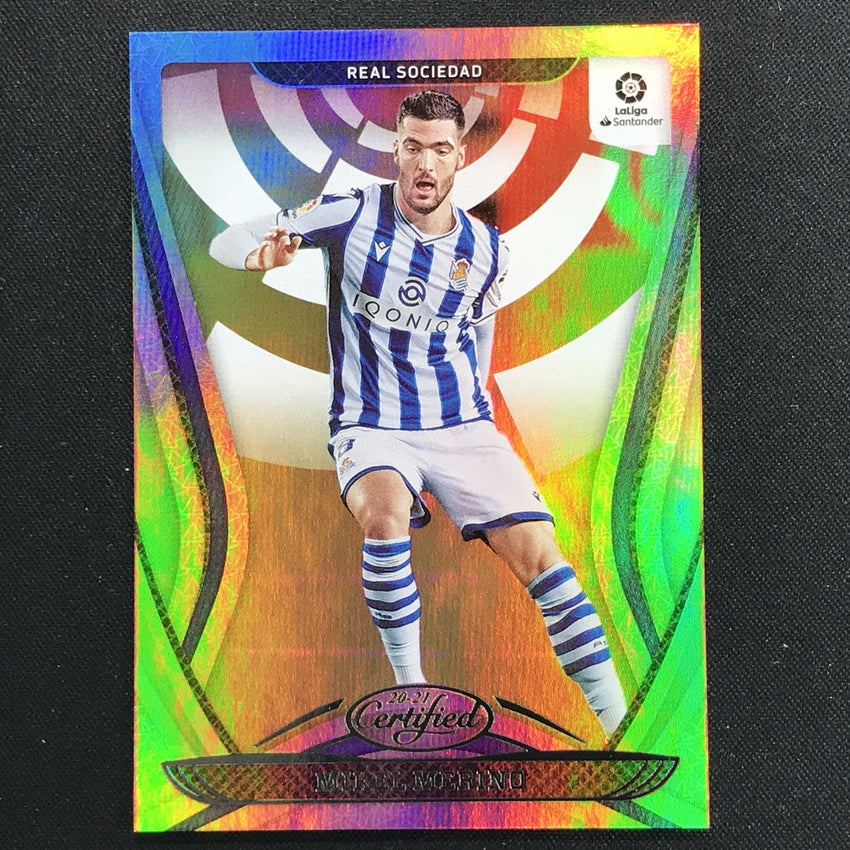 2020-21 Chronicles Laliga Mikel Merino Certified Silver Base No 8