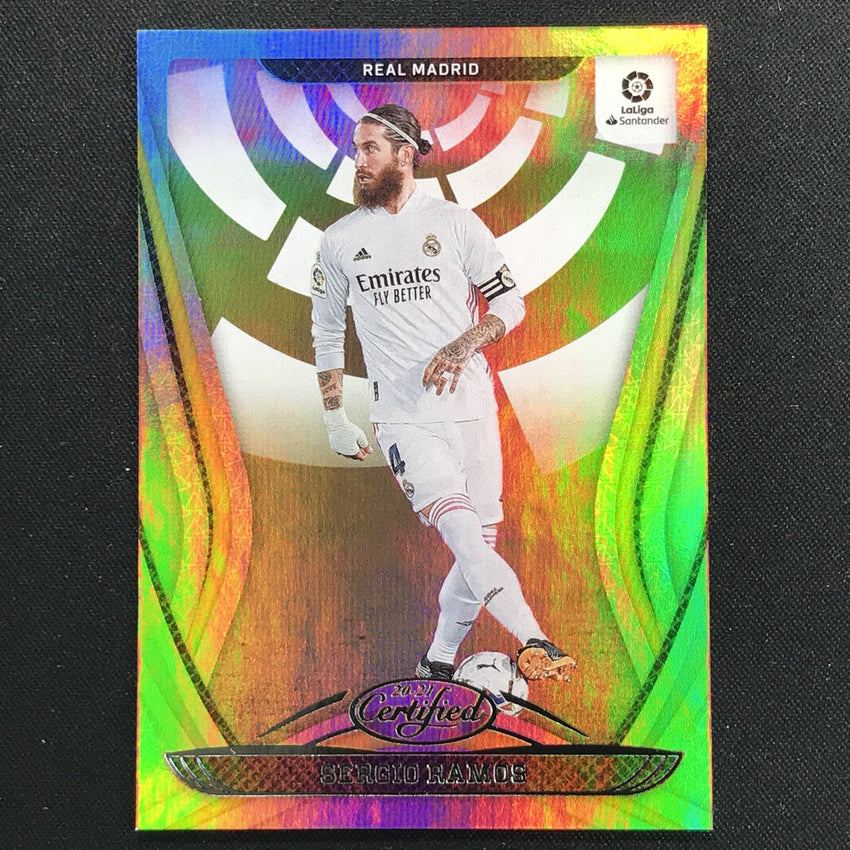 2020-21 Chronicles LaLiga SERGIO RAMOS Certified Silver Base #9