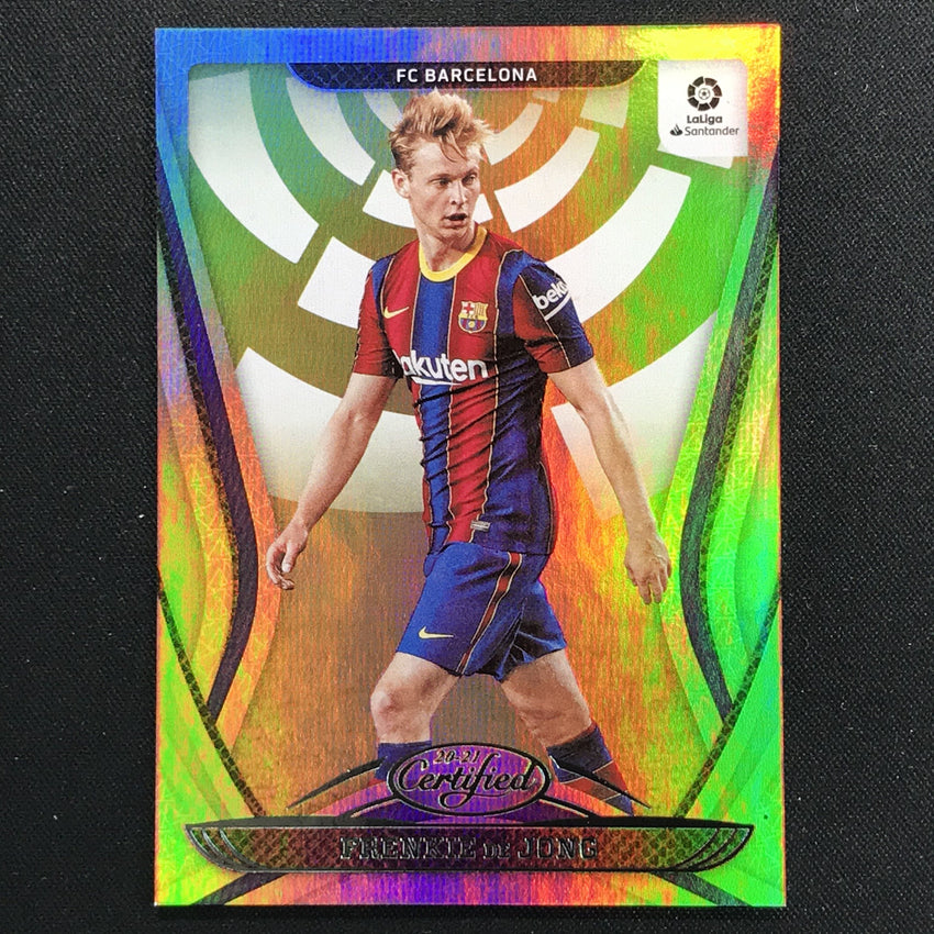 2020-21 Chronicles LaLiga FRENKIE DE JONG Certified Silver Base #17