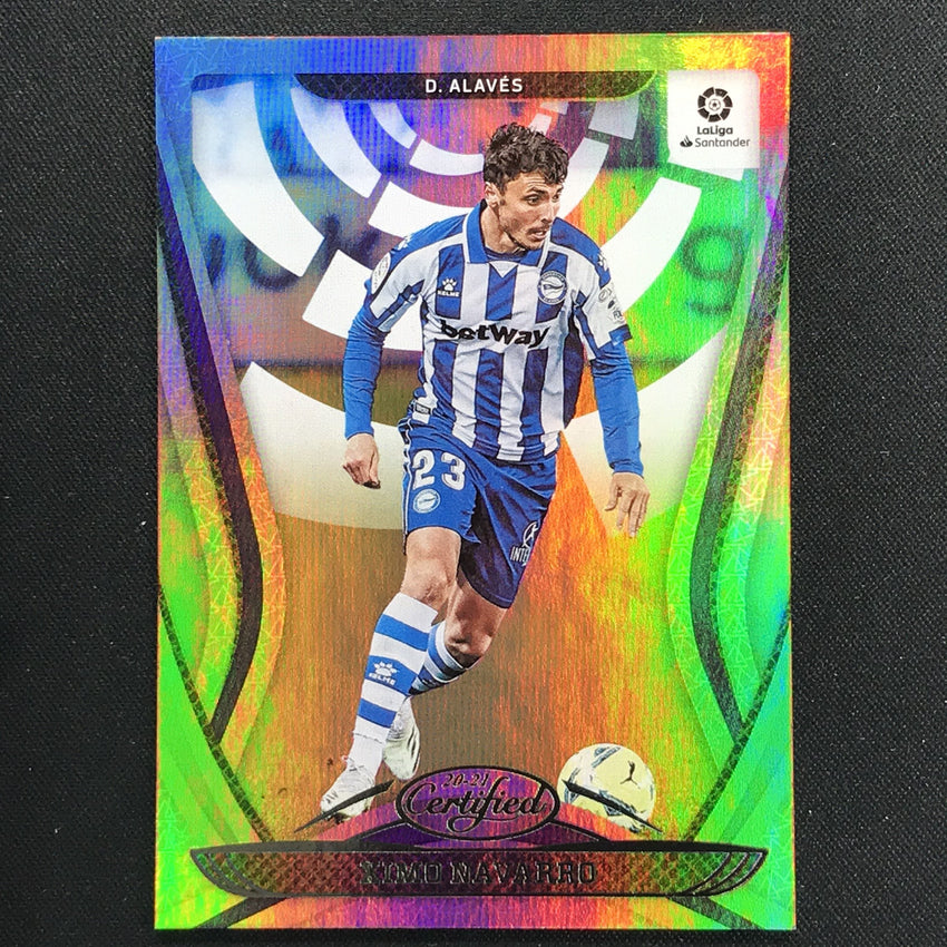 2020-21 Chronicles LaLiga XIMO NAVARRO Certified Silver Base #29