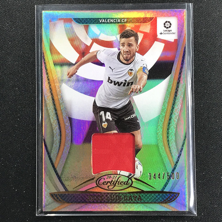 2020-21 Chronicles Laliga Jose Luis Gaya Certified Jersey Bronze 344/500