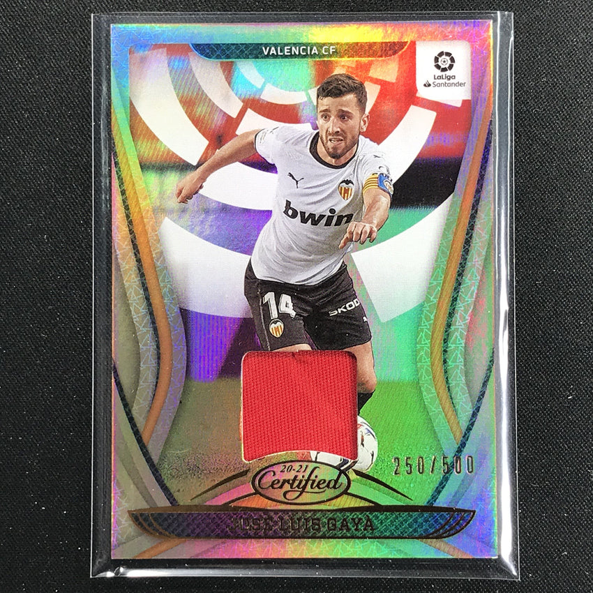 2020-21 Chronicles Laliga Jose Luis Gaya Certified Jersey Bronze 250/500
