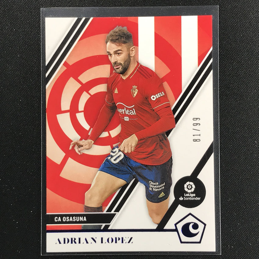 2020-21 Chronicles Laliga Adrian Lopez Chronicles Base Set Blue 81/99