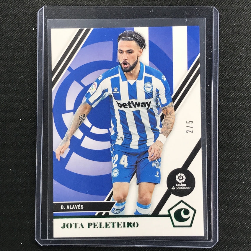 2020-21 Chronicles Laliga Jota Peleteiro Chronicles Base Set Green 2/5