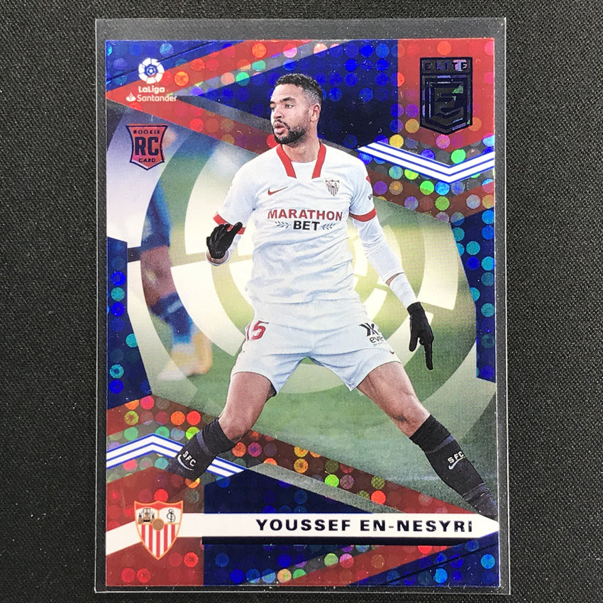 2020-21 Chronicles LaLiga YOUSSEF EN-NESYRI Donruss Elite Rookie Blue Circles #4