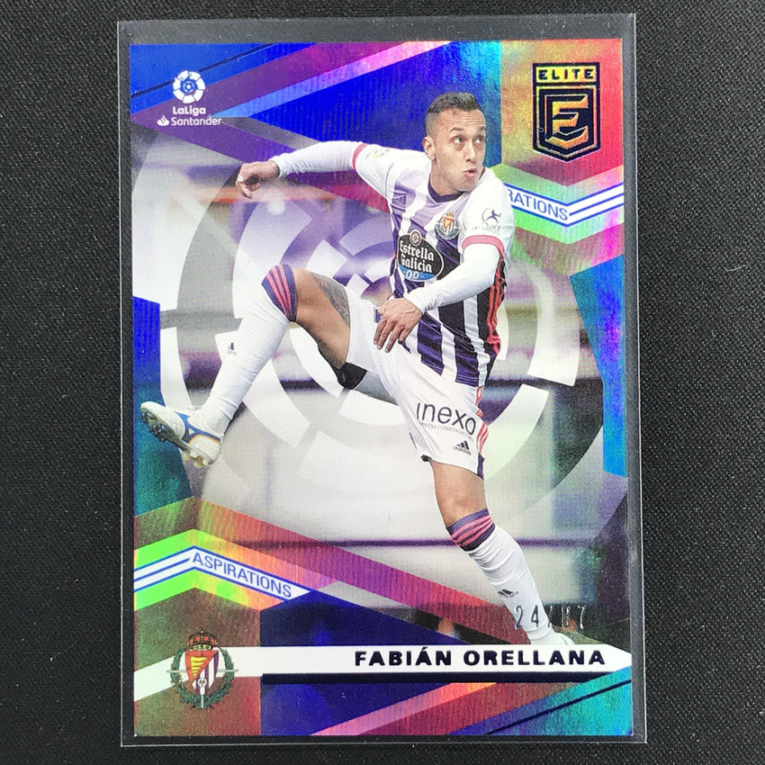 2020-21 Chronicles Laliga Fabian Orellana Donruss Elite Aspirations Blue 24/87