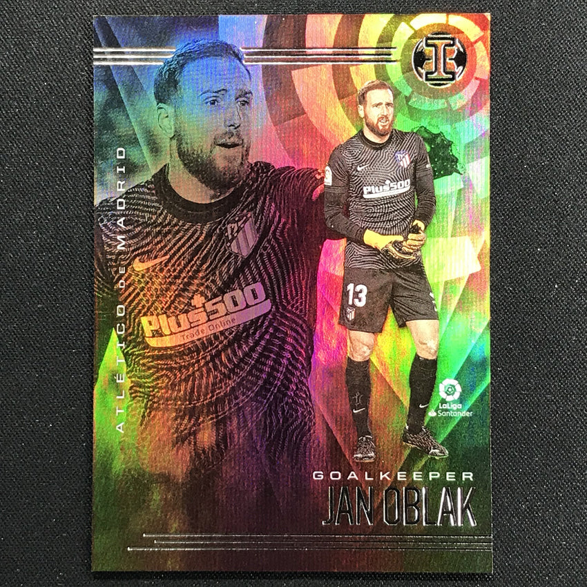 2020-21 Chronicles LaLiga JAN OBLAK Illusions Silver Base #26