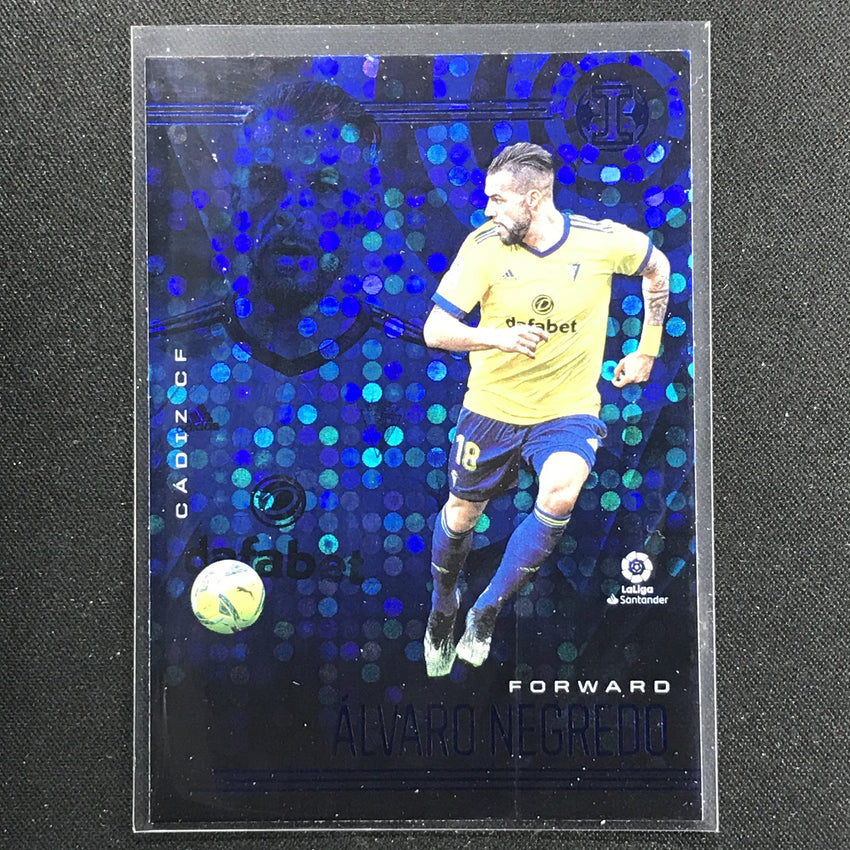 2020-21 Chronicles LaLiga ALVARO NEGREDO Illusions Blue Circles #23