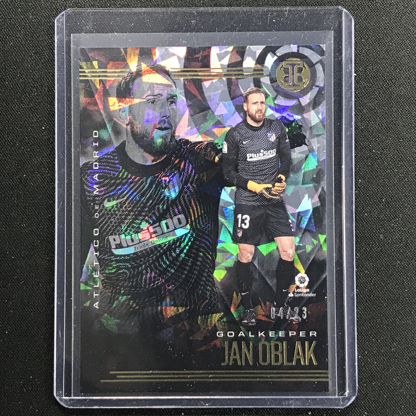 2020-21 Chronicles Laliga Jan Oblak Illusions Cracked Ice 4/23