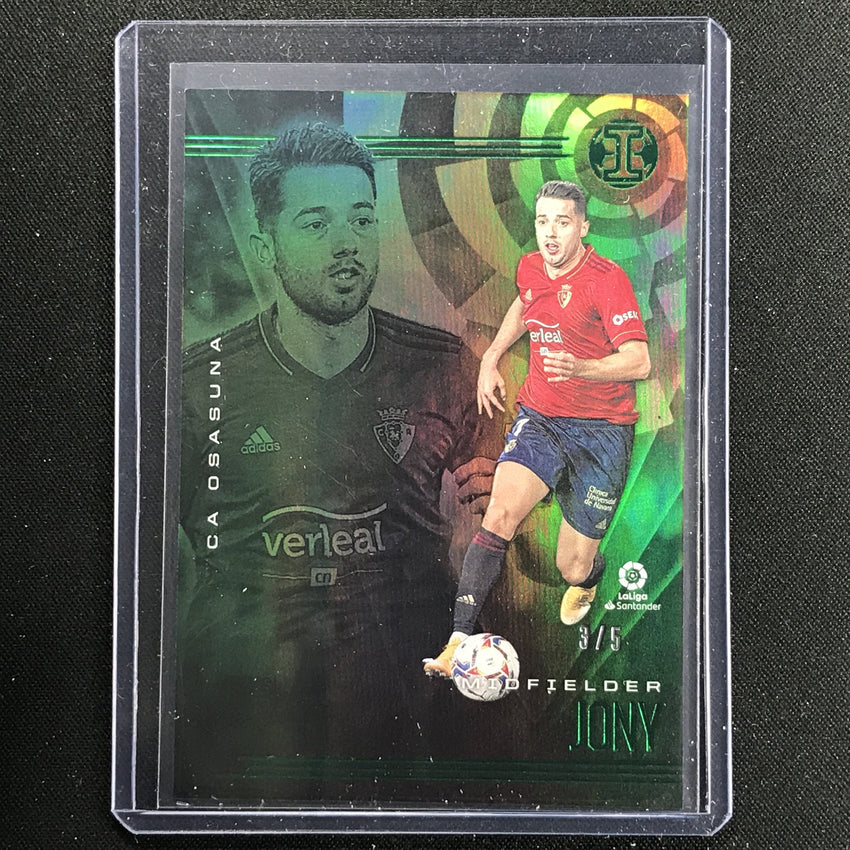 2020-21 Chronicles Laliga Jony Illusions Green 3/5
