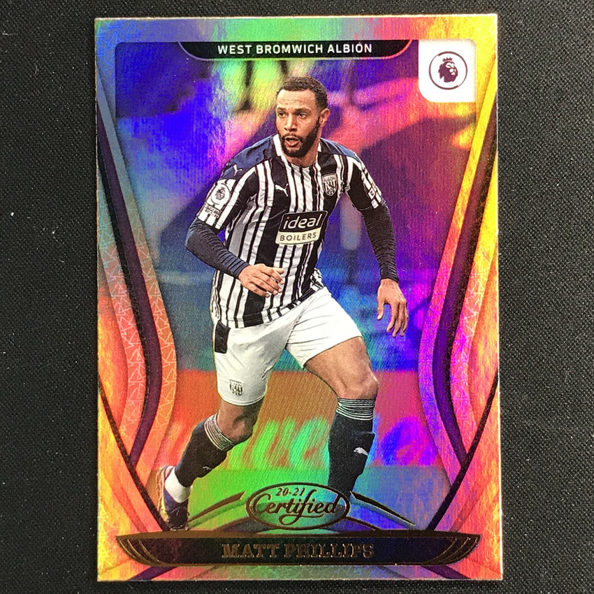 2020-21 Chronicles EPL MATT PHILLIPS Certified Bronze #27