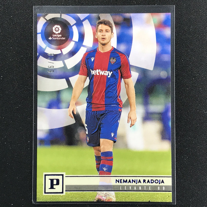 2020-21 Chronicles Laliga Nemanja Radoja Panini Base Blue 83/99