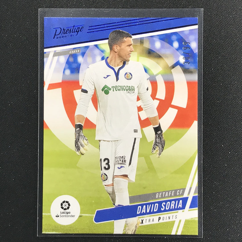 2020-21 Chronicles Laliga David Soria Prestige Blue 30/99