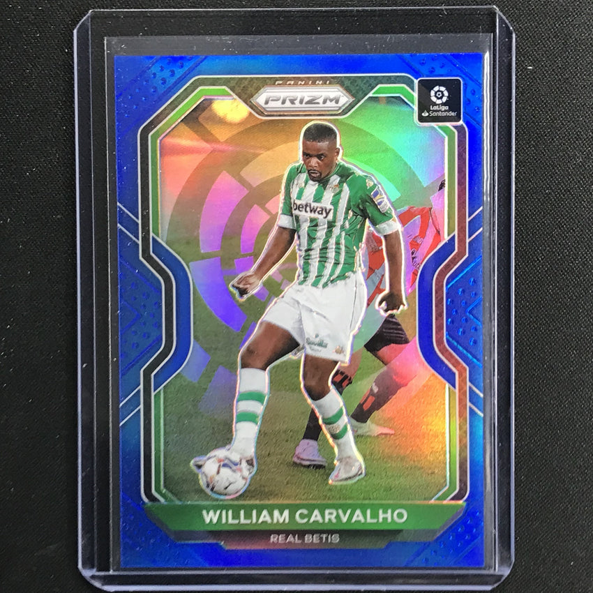 2020-21 Chronicles Laliga William Carvalho Prizm Blue 48/49