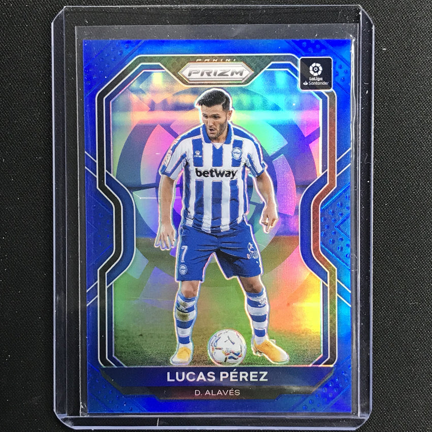 2020-21 Chronicles Laliga Lucas Perez Prizm Blue 31/49