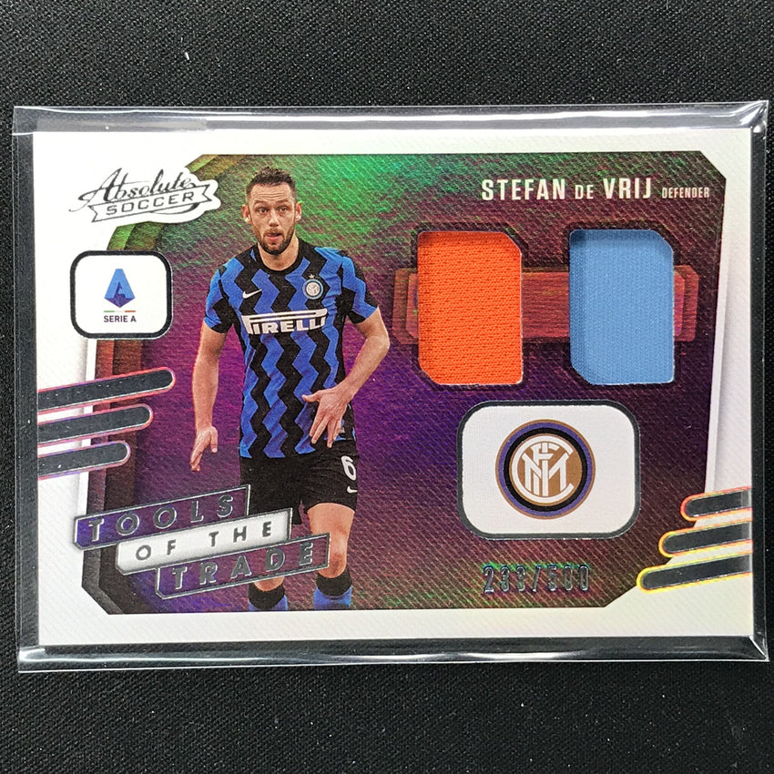 2020-21 Chronicles Serie A Stefan De Vrij Absolute Tools Of Trade Jersey 233/500