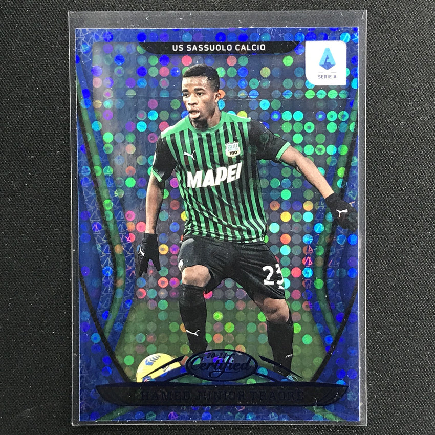 2020-21 Chronicles Serie A HAMED JUNIOR TRAORE Certified Blue Circles #30