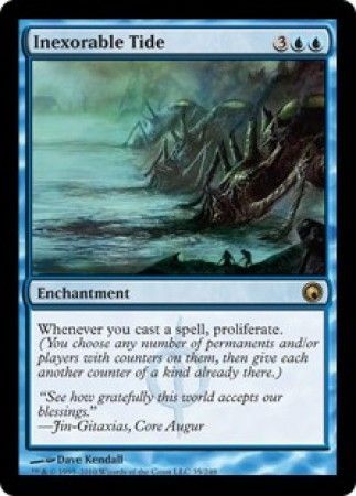 Inexorable Tide - Scars of Mirrodin-Cherry Collectables