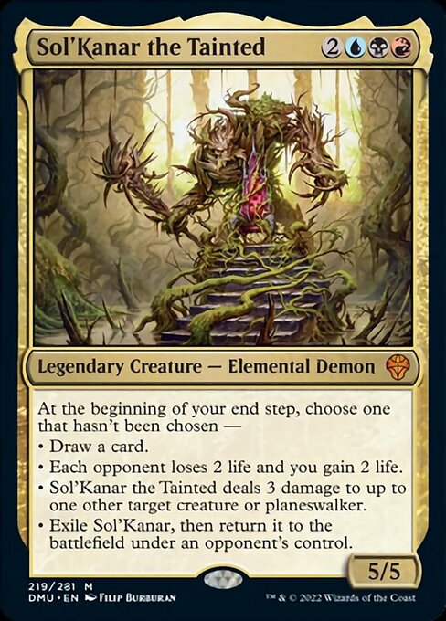 Sol'Kanar the Tainted - 219 /281 - Mythic - FOIL 