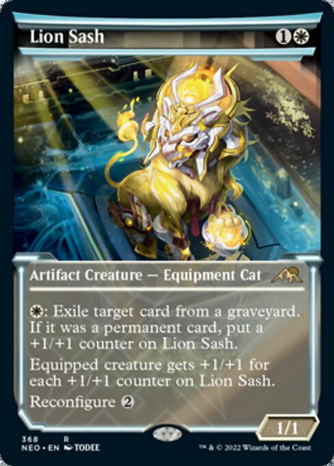 SHOWCASELion Sash 368 -  Kamigawa Neon Dynasty