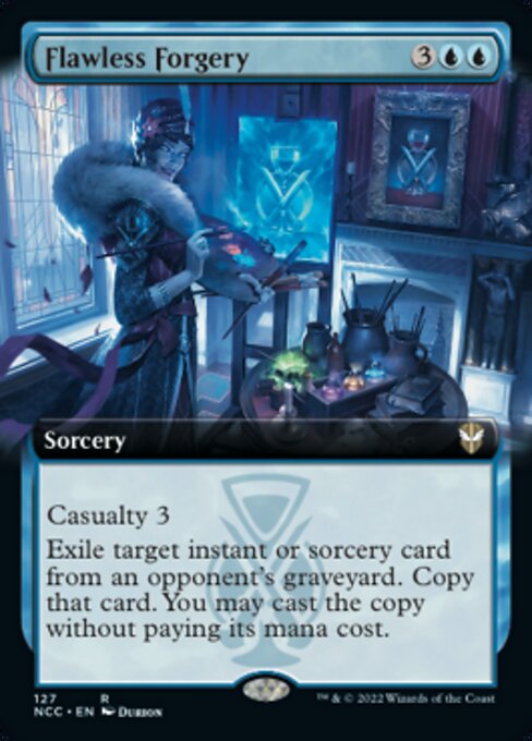 EXTENDED Flawless Forgery #127 -  New Capenna Commander