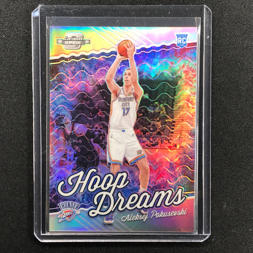 2020-21 Contenders Optic ALEKSEJ POKUSEVSKI Hoop Dreams Rookie Silver Prizm #4
