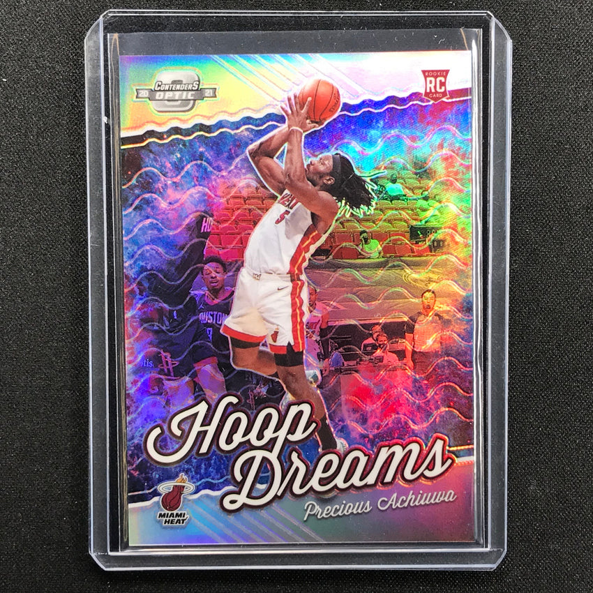 2020-21 Contenders Optic PRECIOUS ACHIUWA Hoop Dreams Rookie Silver Prizm #9