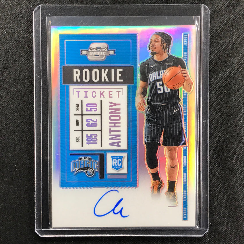 2020-21 Contenders Optic COLE ANTHONY Rookie Ticket Auto Variation Silver #115