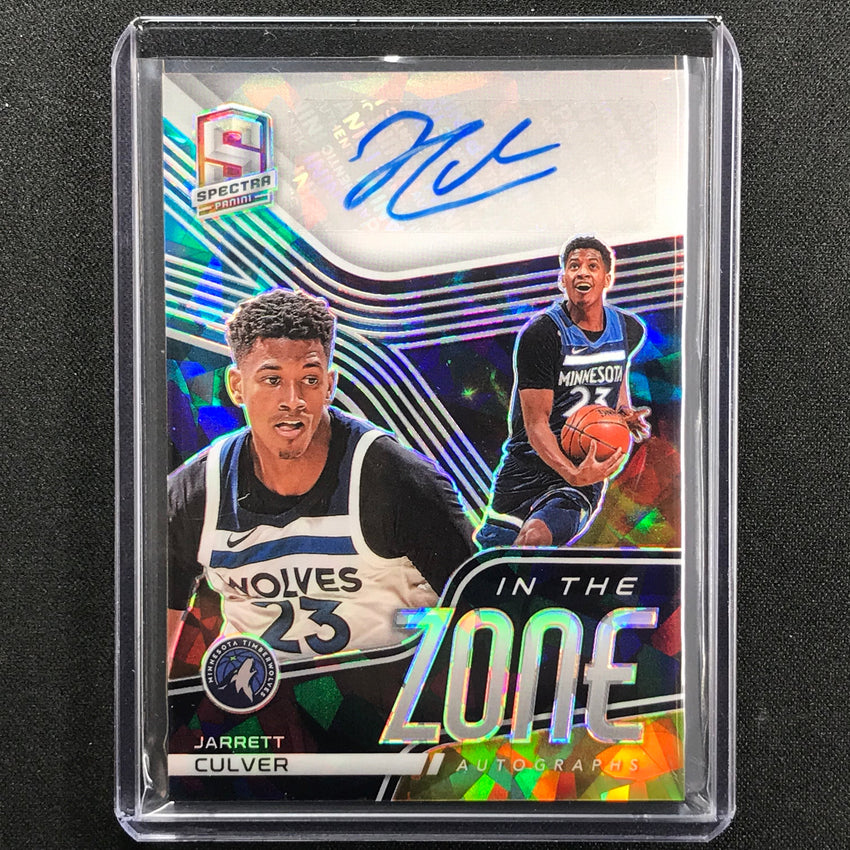 2020-21 Spectra Jarrett Culver In The Zone Autos Astral 18/35