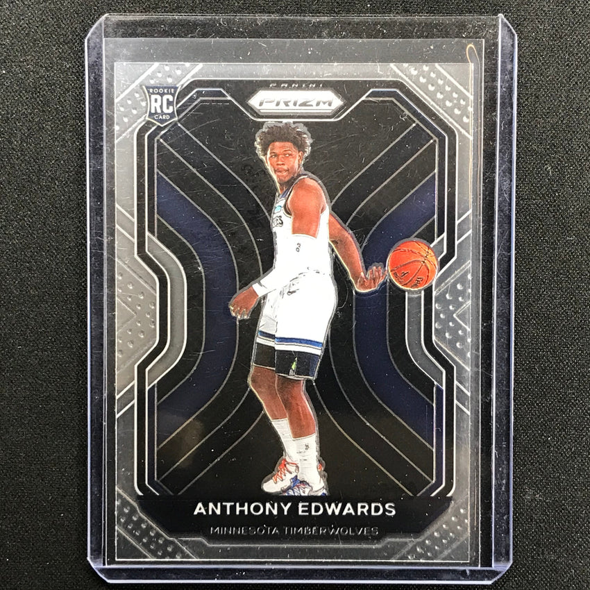 2020-21 Prizm Anthony Edwards Rookie Base No 258