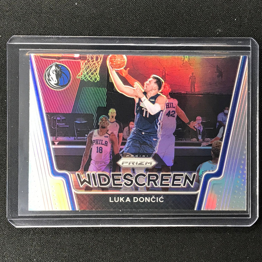 2020-21 Prizm Luka Doncic Widescreen Silver Prizm No 10