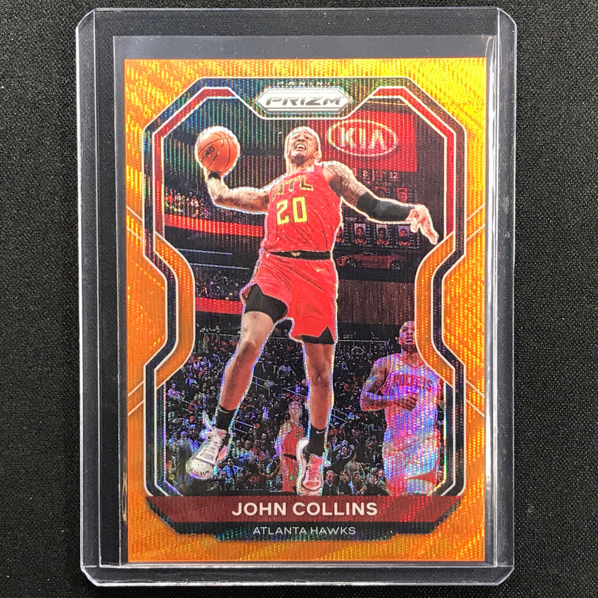 2020-21 Prizm John Collins Orange Wave 23/60