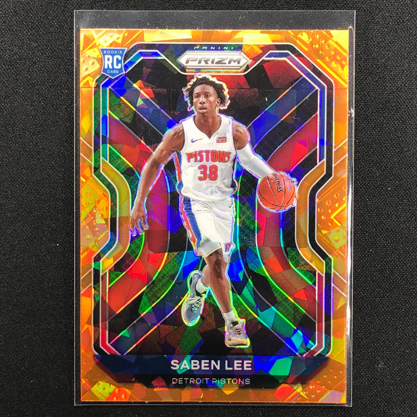 2020-21 Prizm Saben Lee Rookie Orange Ice No 261