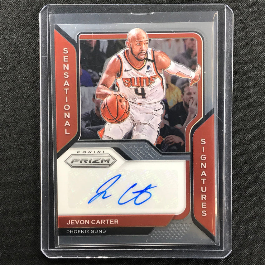 2020-21 Prizm Jevon Carter Sensational Signatures Auto No Jvc