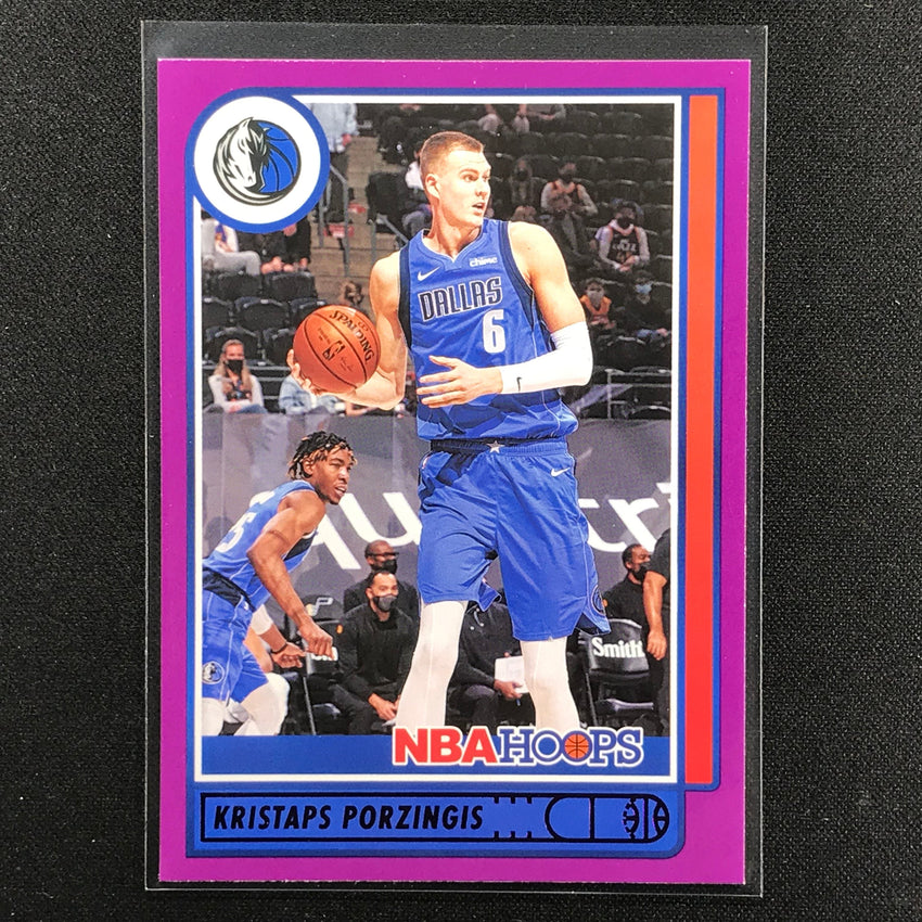 2021-22 Hoops Kristaps Porzingis Purple Sp No 82