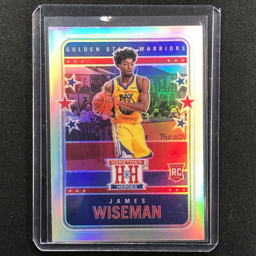 2020-21 Chronicles JAMES WISEMAN Hometown Heroes Optic Rookie Silver #549