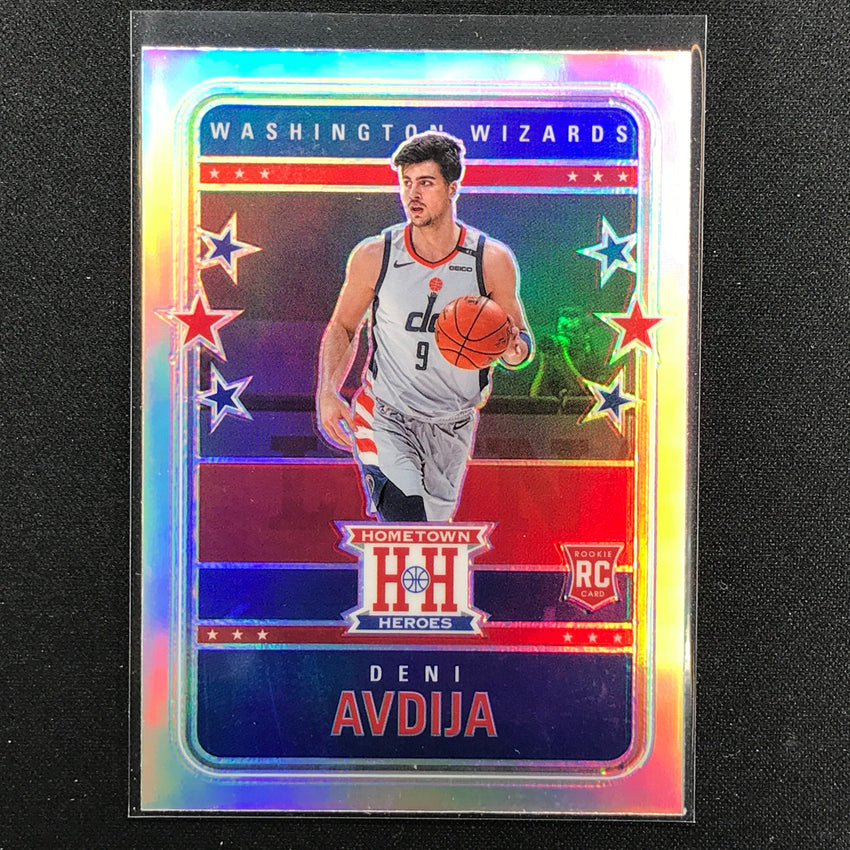 2020-21 Chronicles Deni Avdija Hometown Heroes Optic Rookie Silver No 563