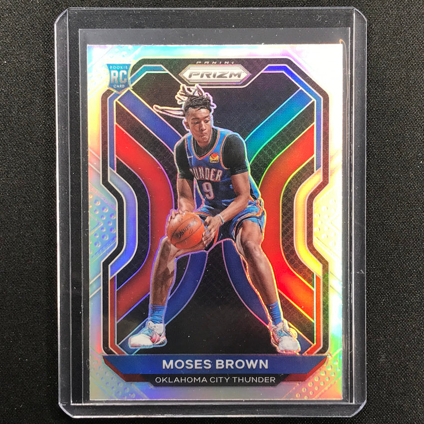 2020-21 Chronicles Moses Brown Prizm Update Rookie Silver No 510