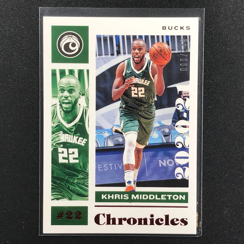 2020-21 Chronicles Khris Middleton Chronicles Base Red 90/149