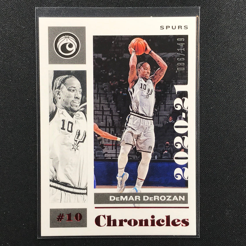 2020-21 Chronicles Demar Derozan Chronicles Base Red 86/149