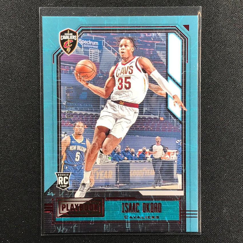 2020-21 Chronicles Isaac Okoro Playbook Rookie Red 110/149