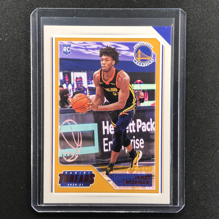 2020-21 Chronicles James Wiseman Threads Rookie Red 115/149