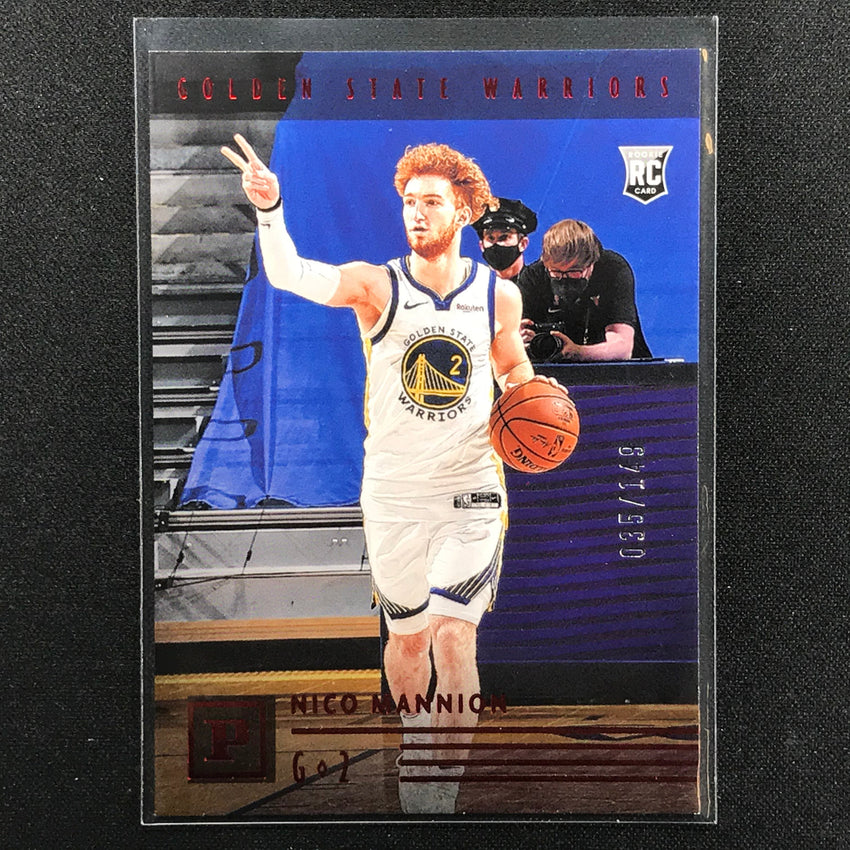 2020-21 Chronicles Nico Mannion Panini Base Rookie Red 35/149