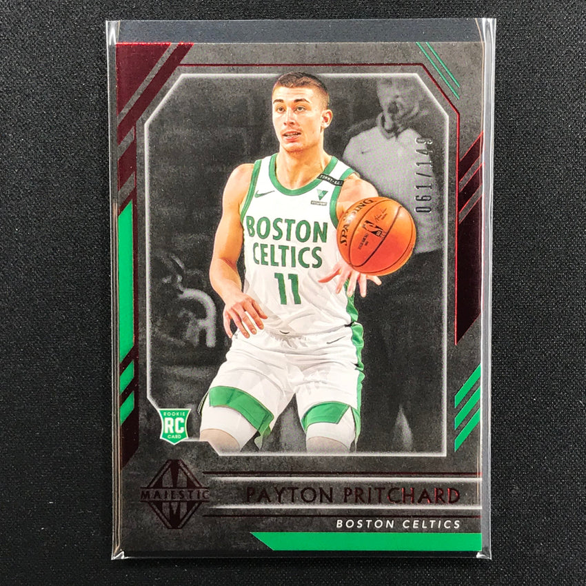 2020-21 Chronicles Payton Pritchard Majestic Rookie Red 61/149