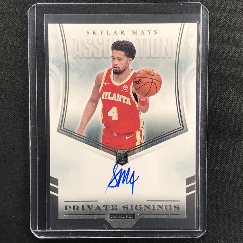 2020-21 Chronicles Skylar Mays Rookie Private Signings Association Auto No Sma