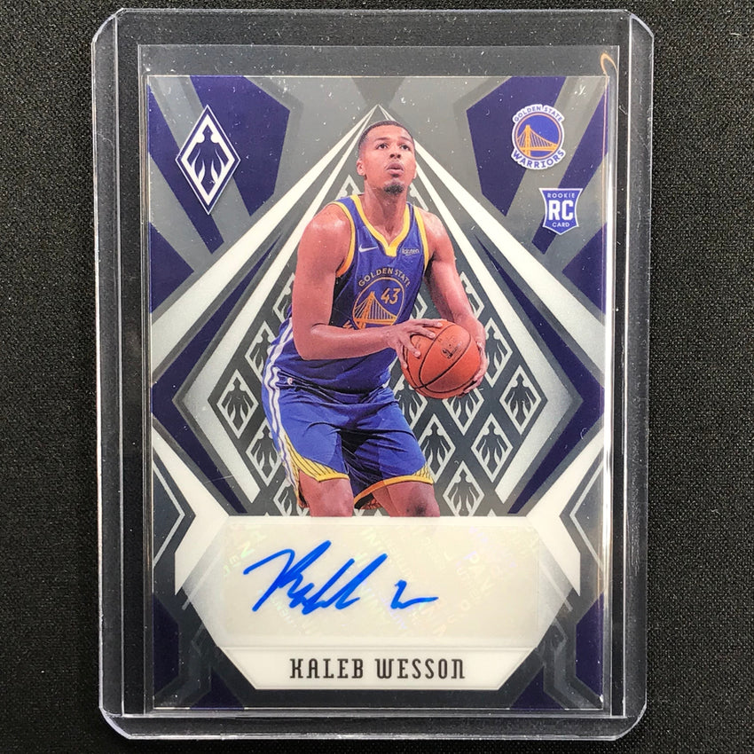 2020-21 Chronicles Kaleb Wesson Phoenix Rookie Auto 33/99