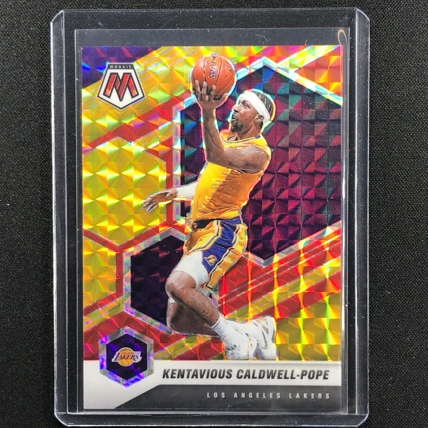 2020-21 Mosaic Kentavious Caldwell-pope Choice Fusion Red And Yellow 37/88