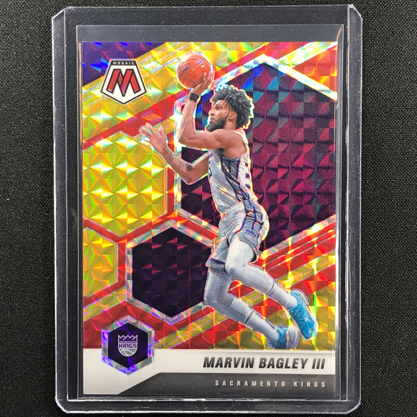 2020-21 Mosaic Marvin Bagley Iii Choice Fusion Red And Yellow 88/88