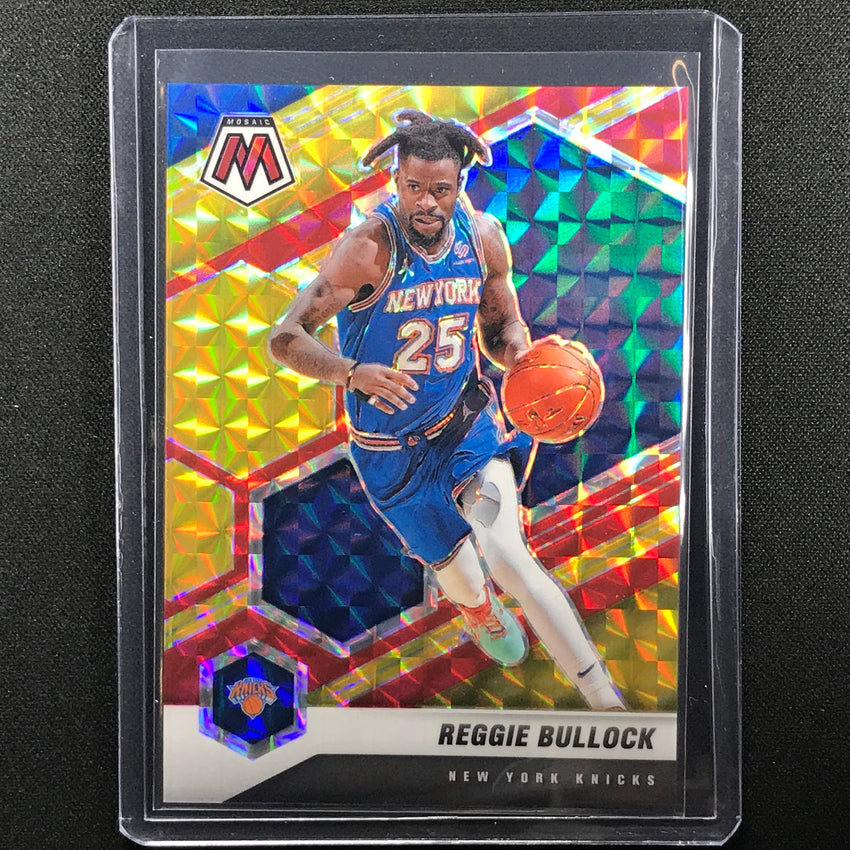 2020-21 Mosaic Reggie Bullock Choice Fusion Red And Yellow 54/88