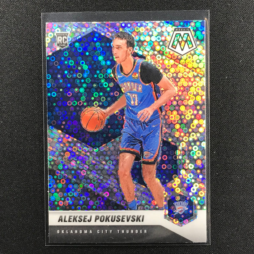 2020-21 Mosaic ALEKSEJ POKUSEVSKI Rookie Fast Break Silver Disco #266